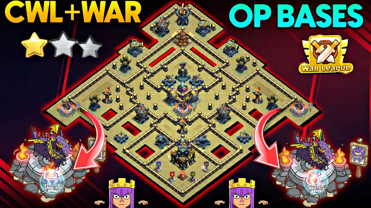 TOWN HALL17 BEST CWL BASE LINK| NEW ANTI 2 STAR WAR & CWL BASE WITH LAYOUT - TH17 WAR BASE COC TOWN HALL17 BEST CWL BASE LINK| NEW ANTI 2 STAR WAR & CWL BASE WITH LAYOUT - TH17 WAR BASE COC