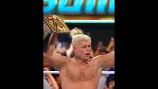 كودي رودز جون سينا على لقب العالم Summerslam2025 Wwe Wwe Smackdown Raw Wrestling Summerslam 