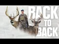 Download Lagu Two Giant Bucks, One Tree! Clayton’s 190” \u0026 Skyler's Giant 8!