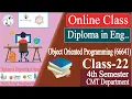 Object Oriented Programming 66641 Class 22 4th CMT Department Skills Portal Bangladesh