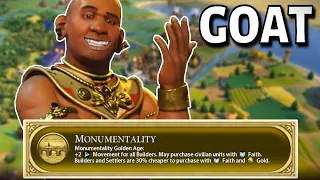 Civ 6 Is Monumentality The BEST Golden Age In The Game Deity Khmer Civilization VI