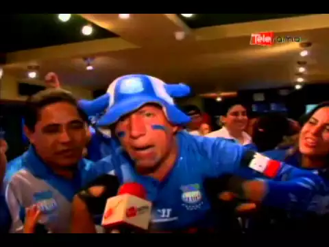 Hinchas de Emelec celebran la estrella 12 al ganar campeonato de fútbol 2014