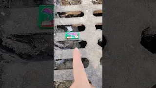 ذهبت كل حلوى العلكة إلى البالوعة فيديو قصير 