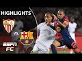 LEWANDOWSKI SHOWED OUT Sevilla vs Barcelona LALIGA Highlights ESPN FC