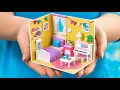 Download Lagu DIY IDEAS FOR DOLLS 👧🏼 Amazing Tiny Room Makeover Everybody Needs!
