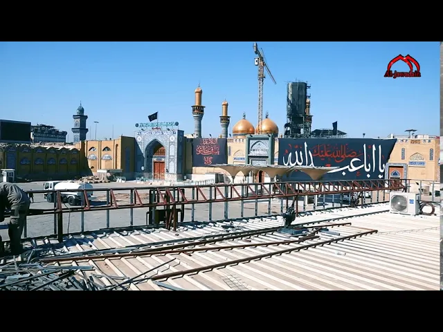 ⁣#تقرير #خاص   مشروع تأهيل واجهة السور الخارجي لباب المراد ..