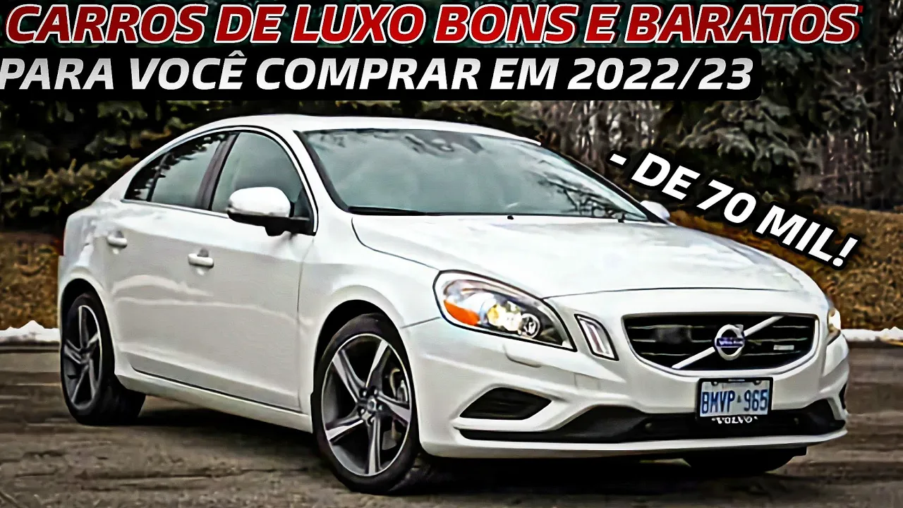 MELHORES CARROS DE LUXO USADOS E BARATOS com melhor custo x benefício para comprar em 2022/23