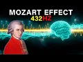 Lagu Efek Mozart pada 432Hz | Aliran Klasik yang Menenangkan untuk Memori dan Daya Otak yang Lebih Baik