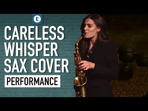 Download MP3 George Michael - Careless Whisper | Sax Cover | Alexandra Ilieva | Thomann