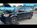 2017 Dodge Grand Caravan Oil Change 3 6 liter