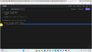 Kotlin Programming Language Project 65 - Operator Overloading Created by Trishanth Kumar