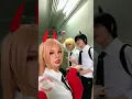 Power Make Memories with Denji and Aki ๐น๐ช๐ซ๐ญ Chainsaw Man Cosplay #shorts