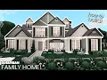 Suburban Bloxburg Family House Build 2 Story Tutorial VOICE