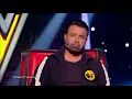 #MBCTheVoice   مرحلة الصوت وبس   دموع تحسين