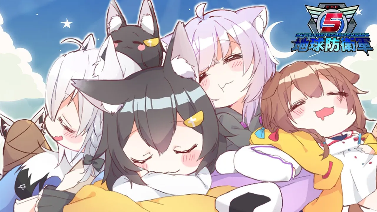 【地球防衛軍5】お披露目あり⁉わくわく遊ぶぞ～～!!【#ホロライブゲーマーズ】