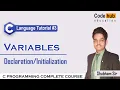 Variables in C Programming Declaration and Initialization of Variables