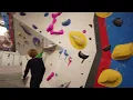 Rock Climbing for the first time at Gravity Vault in Montclair New Jersey