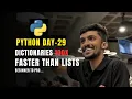 Stop Using Lists for Everything Python Dictionaries Explained Day 29