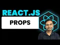 Props in React React JS 19 Complete Course in Hindi 2026