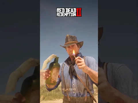 RDR 2 vs GTA 5 - Molotov Details! #rdr2 #gta
