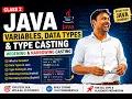Java Variables Data Types Type Casting Widening Narrowing Casting Class 2
