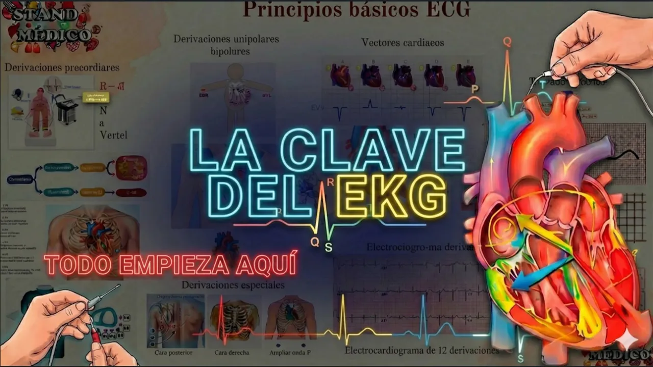 Principios y VECTORES del EKG: el porqué del trazado