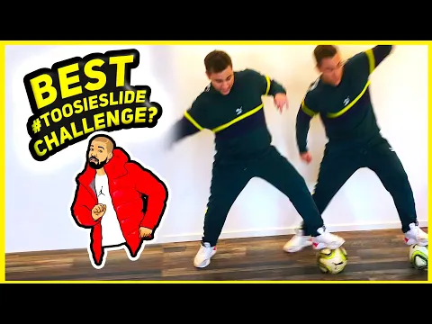 Best Drake "Toosie Slide Challenge" Yet? 🕺⚽️