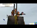 FREDDYS on a tower