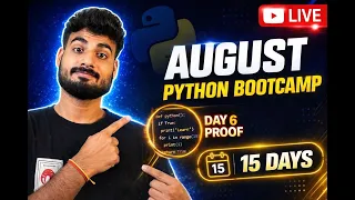 August Python Bootcamp Day 6 Python Tutorial for Beginners
