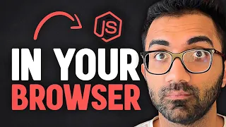 Node js Inside Browser No Server
