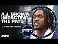 A J Brown impacting the Patriots Myles Garrett Aaron Donald NFL P picks Get Up