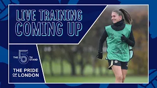 Live Chelsea Women Training From Cobham