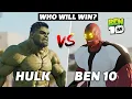 The Hulk VS Ben 10 Four Arms | Epic Battle \u0026 Transformations in Real Life | A Short film VFX Test
