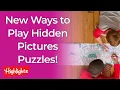 Hidden Pictures Puzzle Varieties Highlights Fun with a Purpose