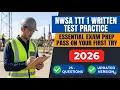 Pass The 2026 NWSA TTT 1 Written Exam First Try Ultimate Practice Test And Answers
