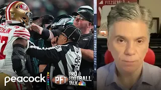 Will Philadelphia Eagles end up disciplining Dom Disandro instead of NFL PFTPM NFL on NBC