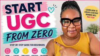 How to Become a UGC Creator With No Experience Step-by-Step for Beginners