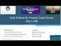 Data Science in Finance - Lab 1