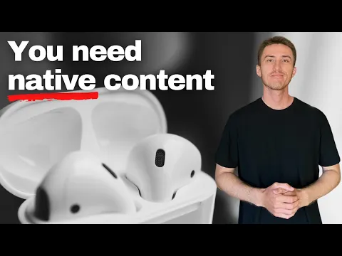 Learning English With Native Content