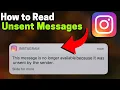 How to Read DELETED Messages on Instagram Using Notifications History