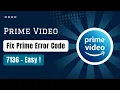 How To Fix Amazon Error Code 7136