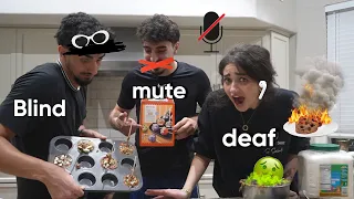 BLIND DEAF MUTE CHALLENGE (HALLOWEEN ADDITION)