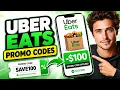 ALL NEW Uber Eats Promo Codes 2026 How to get 100 FREE FOOD Uber Eats Coupon Code