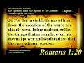Romans Chapter 1 - Bible Book 45