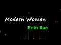 Erin Rae - Modern Woman (Lyrics)