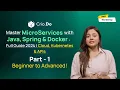 Master Microservices with Java Spring Docker - Full Guide 2024 Cloud Kubernetes APIs PART-1