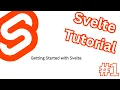 Svelte Tutorial - Getting Started with Svelte Part 1