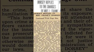 friday 6th june 1913 dorsey replies to the charges of mrs leo frank lucille selig frank 