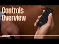 Bose Solo Soundbar 2 - Controls Overview
