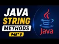 Java String Methods in Hindi 7 Important String Methods Java Tutorial Part 6